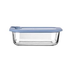 ESTIA ΦΑΓΗΤΟΔΟΧΕΙΟ COLORSEAL ΓΥΑΛΙΝΟ 640ml 18.9x14.5x6.7 ΜΕ ΚΑΠΑΚΙ ΣΙΛΙΚΟΝΗΣ ΜΠΛΕ - 01-26523 Estia |  Εργαλεία Κουζίνας - Αξεσουάρ στο espiti