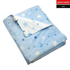 ΚΟΥΒΕΡΤΑ ΚΟΥΝΙΑΣ soft plus FLEECE 110X140 PIERRE CARDIN MOON BLUE |  Βρεφικές Κουβέρτες στο espiti