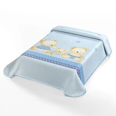 ΚΟΥΒΕΡΤΑ ΙΣΠΑΝΙΑΣ ΑΓΚΑΛΙΑΣ 80X110 BELPLA STER 663 BLUE |  Βρεφικές Κουβέρτες στο espiti