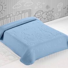 ΚΟΥΒΕΡΤΑ ΙΣΠΑΝΙΑΣ ΑΓΚΑΛΙΑΣ 80X110 BELPLA STER 521 BLUE |  Βρεφικές Κουβέρτες στο espiti