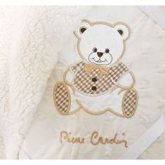 ΚΟΥΒΕΡΤΑ FLEECE/SHERPA ΑΓΚΑΛΙΑΣ 80X110 PIERRE CARDIN TEDDY BEIGE |  Βρεφικές Κουβέρτες στο espiti