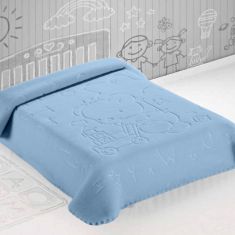ΚΟΥΒΕΡΤΑ ΙΣΠΑΝΙΑΣ ΚΟΥΝΙΑΣ 110X140 BELPLA STER 521 BLUE |  Βρεφικές Κουβέρτες στο espiti