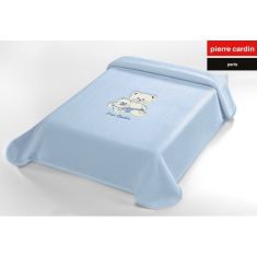 ΚΟΥΒΕΡΤΑ ΑΓΚΑΛΙΑΣ 80Χ110 PIERRE CARDIN (560) BLUE |  Βρεφικές Κουβέρτες στο espiti