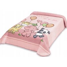 ΚΟΥΒΕΡΤΑ ΙΣΠΑΝΙΑΣ ΑΓΚΑΛΙΑΣ 80X110 BELPLA STER 636 PINK |  Βρεφικές Κουβέρτες στο espiti