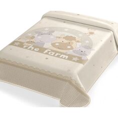 ΚΟΥΒΕΡΤΑ ΙΣΠΑΝΙΑΣ ΑΓΚΑΛΙΑΣ 80X110 BELPLA STER 664 BEIGE |  Βρεφικές Κουβέρτες στο espiti