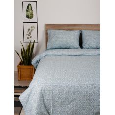 Σετ Σεντόνια Cotton Feelings 920 Aqua Μονό (165x270) Sunshinehome |  Σεντόνια Μονά / Ημίδιπλα στο espiti