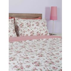 Σετ Σεντόνια Cotton Feelings 929 Pink Μονό με λάστιχο(105x205+30) Sunshinehome |  Σεντόνια Μονά / Ημίδιπλα στο espiti