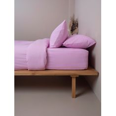 Σετ Σεντόνια Cotton Feelings 102 Lila Διπλό με λάστιχο (150x205+30) Sunshinehome |  Σεντόνια Διπλά στο espiti