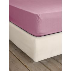 Σεντόνι Υπέρδιπλο με Λάστιχο Unicolors - Apple Pink Nima Home |  Μονόχρωμα Υπέρδιπλα στο espiti