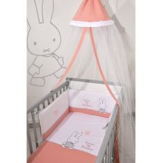 Miffy Des 62 Σετ Προίκας 3 τεμ Μουσελίνα Σομόν |  Βρεφικά Σετ κούνιας στο espiti