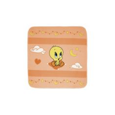 Baby Looney Tunes Κουβέρτα Φανελένια des.49 90x90 |  Βρεφικές Κουβέρτες στο espiti