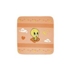 Baby Looney Tunes Κουβέρτα Φανελένια des.49 90x90 |  Βρεφικές Κουβέρτες στο espiti