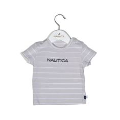 Nautica Des.15 T-Shirt  Jersey Organic Γκρι Ριγέ 98cm 3 ετών |  Βρεφικά Ρουχα στο espiti