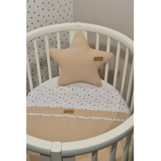 Oliver Baby Des.404 Καλοκαιρινή Κουβέρτα Διπλής Όψης  Μπεζ 75x95 |  Βρεφικές Κουβέρτες στο espiti