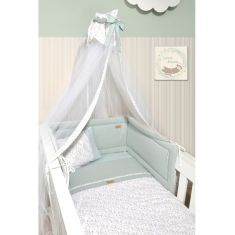 Oliver Baby Des.403 Πάπλωμα & Παπλωματοθήκη 100x140 Μέντα |  Βρεφικά Σετ κούνιας στο espiti