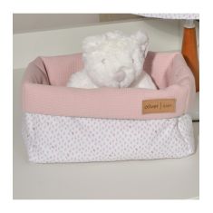 Oliver Baby Des.402 Καλάθι Αποθήκευσης Διπλής Όψης 25x15x13 ύψος  Σάπιο Μήλο |  Βρεφικά Διάφορα στο espiti