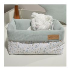 Oliver Baby Des.403 Καλάθι Αποθήκευσης Διπλής Όψης 25x15x13 ύψος  Μέντα |  Βρεφικά Διάφορα στο espiti