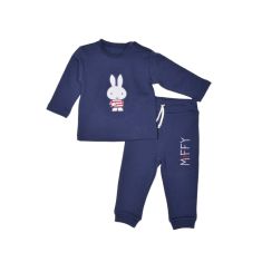 Miffy Des.61 Σετ Φόρμας 2τ Μπλε Σκούρο 12 Mηνών/80cm |  Βρεφικά Ρουχα στο espiti