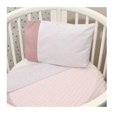 Oliver Baby Des.402 Minky Κουβέρτα Κούνιας Διπλής Όψης Σάπιο Μήλο 100x150 |  Βρεφικές Κουβέρτες στο espiti