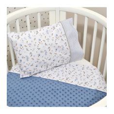 Oliver Baby Des.401 Minky Κουβέρτα Αγκαλιάς Διπλής Όψης Ραφ 75x95 |  Βρεφικές Κουβέρτες στο espiti