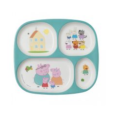 ΔΙΣΚΟΣ  ΡΗΧΟΣ ΜΕ 4 ΧΩΡΙΣΜΑΤΑ 21Χ24 PEPPA PIG - PETΙΤ JOUR PARIS |  Βρεφικές Πάντες στο espiti