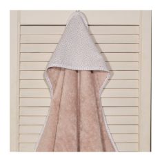 Μπουρνούζι κάπα 75x75 100% βαμβάκι 450 γρμ/τμ Design 402-1 Oliver Baby |  Βρεφικά μπουρνούζια στο espiti