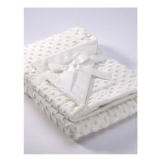 Κουβέρτα  Mora  COPITOS 80Χ110  ΛΕΥΚΗ   100% polyester |  Βρεφικές Πάντες στο espiti