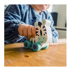 Ζέμπρα Push & Pull Orange Tree Toys |  Βρεφικές Πάντες στο espiti