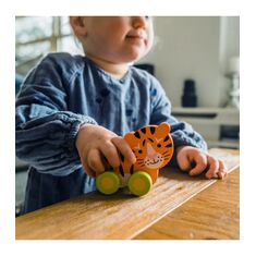 Tίγρης Push & Pull Orange Tree Toys |  Βρεφικές Πάντες στο espiti