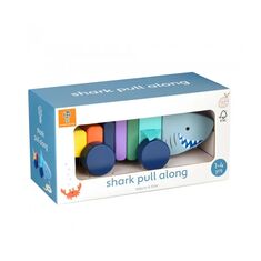Καρχαρίας συρόμενο ξύλινο παιχνίδι Orange Tree Toys |  Βρεφικές Πάντες στο espiti