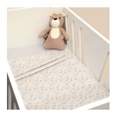 Σεντόνια Λίκνου Σετ 2τ -80x100-100% Βαμβάκι Design 218 Oliver Baby |  Βρεφικές Πάντες στο espiti