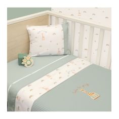 Κουβέρτα Πικέ Κούνιας 100x140 Design 503 Sophie La Girafe |  Βρεφικές Πάντες στο espiti