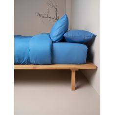 Σεντόνι Cotton Feelings φλατ 104 Blue Υπέρδιπλο (235x270) Sunshinehome |  Σεντόνια Υπέρδιπλα / King Size στο espiti