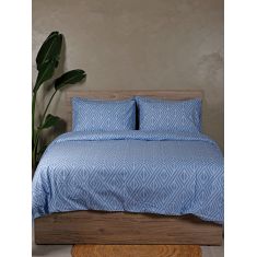 Σετ Σεντόνια Cotton Feelings 2042 Blue King Size (260x270) Sunshinehome |  Σεντόνια Διπλά στο espiti