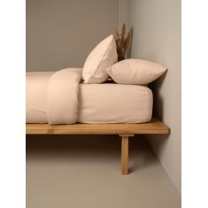 Σετ Σεντόνια Cotton Feelings 110 Beige Μονό με λάστιχο(105x205+30) Sunshinehome |  Σεντόνια Μονά / Ημίδιπλα στο espiti