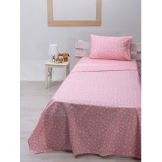 Σετ Σεντόνια cotton feelings 22 Pink Μονό (165x270) Sunshinehome |  Σεντόνια Μονά / Ημίδιπλα στο espiti