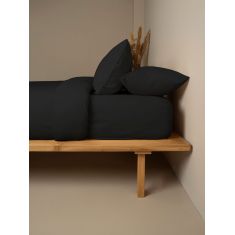 Σετ Σεντόνια Cotton Feelings 111 Black Υπέρδιπλο με λάστιχο (170x205+30) Sunshinehome |  Σεντόνια Υπέρδιπλα / King Size στο espiti