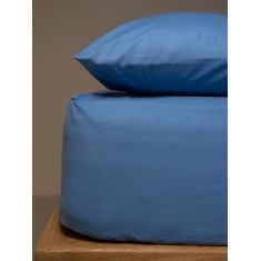 Κατωσέντονο Menta με λάστιχο 17 Blue Ημίδιπλο (120x200+20) Sunshinehome |  Σεντόνια Μονά / Ημίδιπλα στο espiti