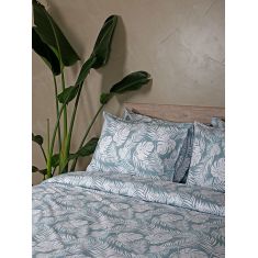 Σετ Σεντόνια Cotton Feelings 2038 Aqua Υπέρδιπλο με λάστιχο (170x205+30) Sunshinehome |  Σεντόνια Υπέρδιπλα / King Size στο espiti