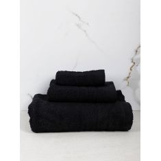 Πετσέτα Χίμπουρι 15 Black Μπάνιου (70x140) Sunshinehome |  Πετσέτες Μπάνιου στο espiti