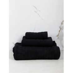 Πετσέτα Χίμπουρι 15 Black Μπάνιου (70x140) Sunshinehome |  Πετσέτες Μπάνιου στο espiti