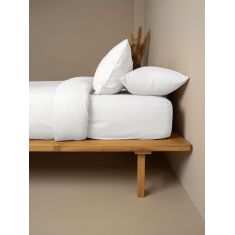 Σετ Σεντόνια Cotton Feelings 100 White Μονό με λάστιχο(105x205+30) Sunshinehome |  Σεντόνια Μονά / Ημίδιπλα στο espiti