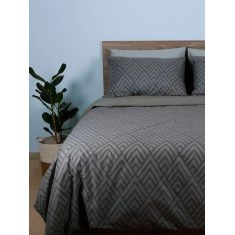 Σετ Σεντόνια Cotton Feelings 2036 Grey Υπέρδιπλο (235x270) Sunshinehome |  Σεντόνια Υπέρδιπλα / King Size στο espiti