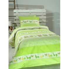 Σετ Σεντόνια Cotton Feelings εμπριμέ 8481 Green Μονό (165x270) Sunshinehome |  Σεντόνια Μονά / Ημίδιπλα στο espiti