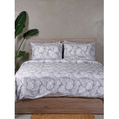 Παπλωματοθήκη Cotton Feelings 2038 Grey Υπέρδιπλη (230x250) Sunshinehome |  Παπλωματοθήκες Υπέρδιπλες στο espiti