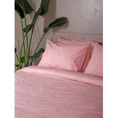 Σετ Σεντόνια Cotton Feelings 2040 Pink Υπέρδιπλο με λάστιχο (170x205+30) Sunshinehome |  Σεντόνια Υπέρδιπλα / King Size στο espiti