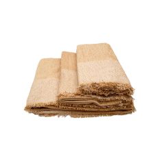Ριχτάρι Σενίλ Frame 5 Mustard Σετ 3 τεμαχίων (1θ – 2θ – 3θ) Sunshinehome |  Ριχτάρια στο espiti