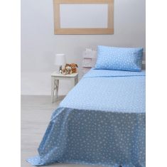 Παπλωματοθήκη Cotton Feelings 22 Blue Μονή (170x250) Sunshinehome |  Παπλωματοθήκες Μονές στο espiti