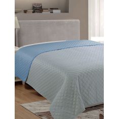 Κουβερλί Fiber Grey/Blue Υπέρδιπλο (220x240) Sunshinehome |  Κουβερλί Υπέρδιπλα στο espiti