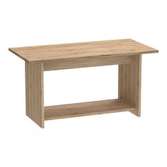 Τραπέζι Kumba pakoworld σε oak απόχρωση 80x40x42εκ |  Τραπεζάκια σαλονιού στο espiti